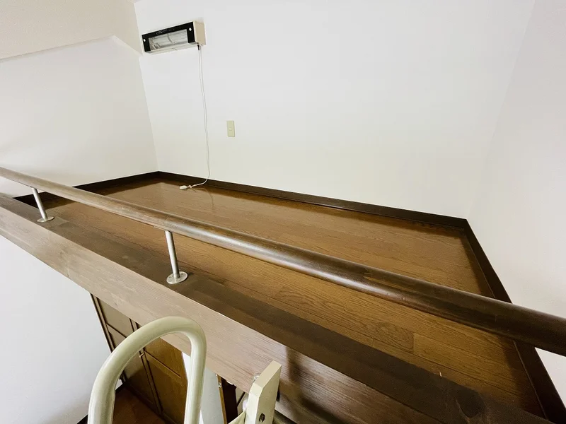 ロフト付♪収納にお使いください☆