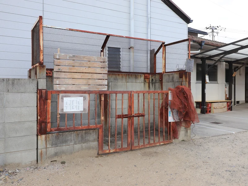 敷地外ゴミ捨て場（可燃ごみ