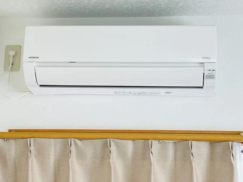 冷暖房付なので、快適に過ごせます♪