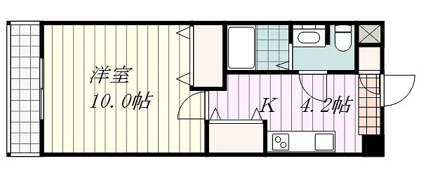 １DKの広々としたお部屋です☆☆築浅なので、人気のお部屋です♪ホテルで滞在するよりお得です★☆