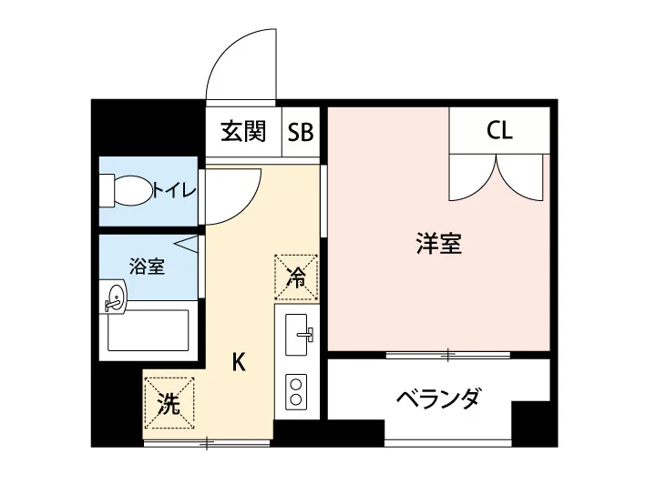 写真はお部屋のイメージです。ラグなどの室内装飾はございません。