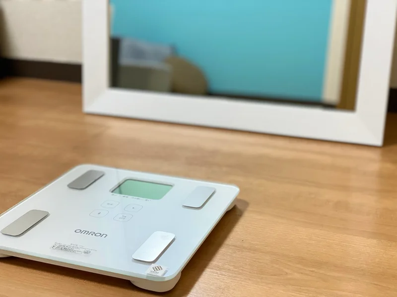 体重計も完備