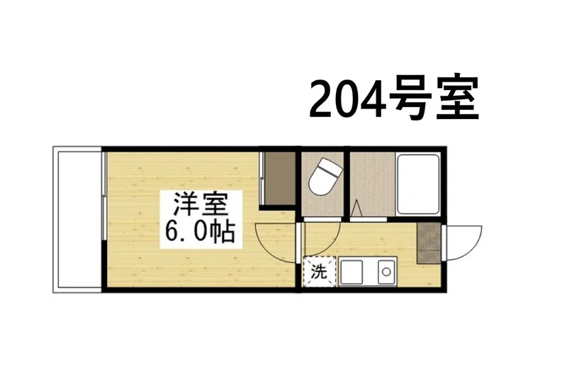 こちらの物件は1Kです♪
