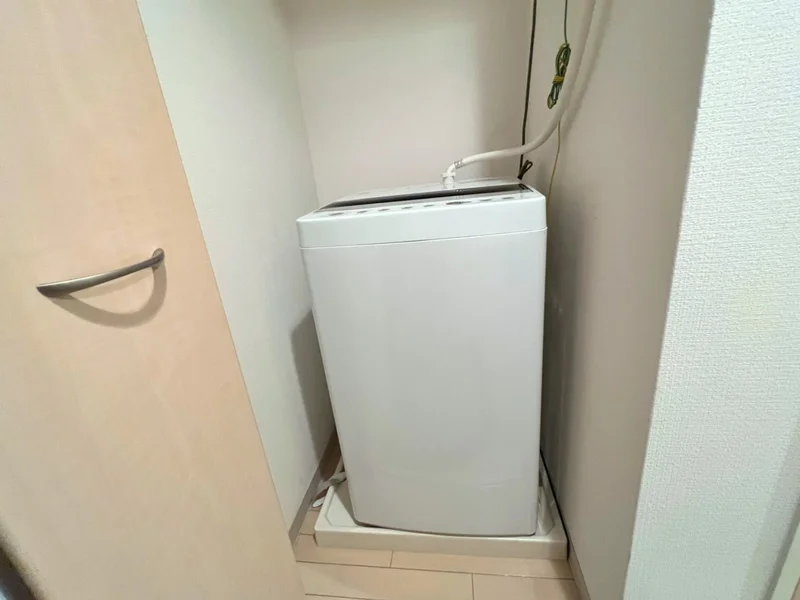 洗濯機も完備♪