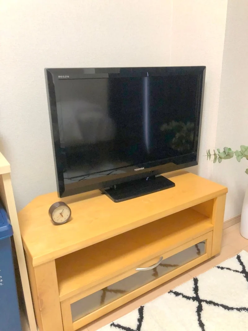 40インチのテレビ付き♪