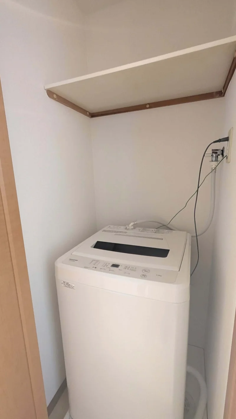 洗濯機完備です♪