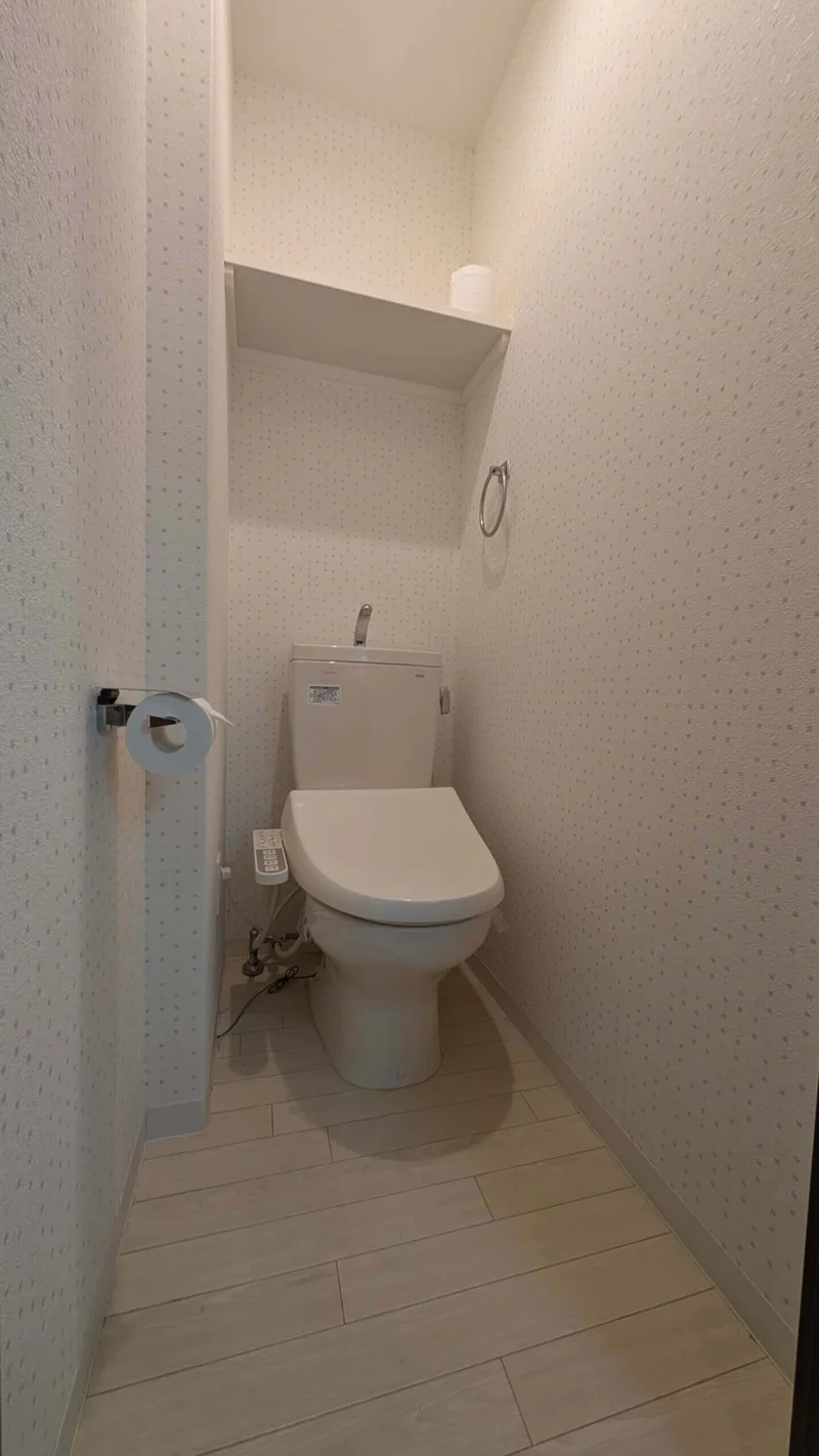 ウォシュレット付き♪