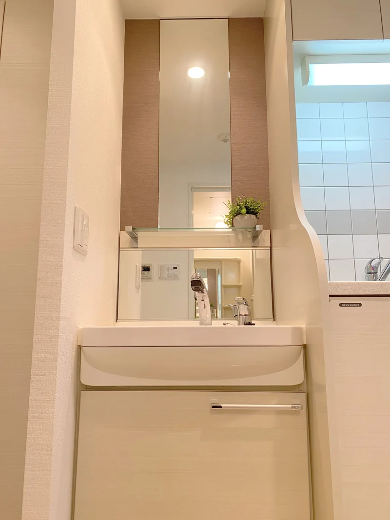 独立洗面台付き♪