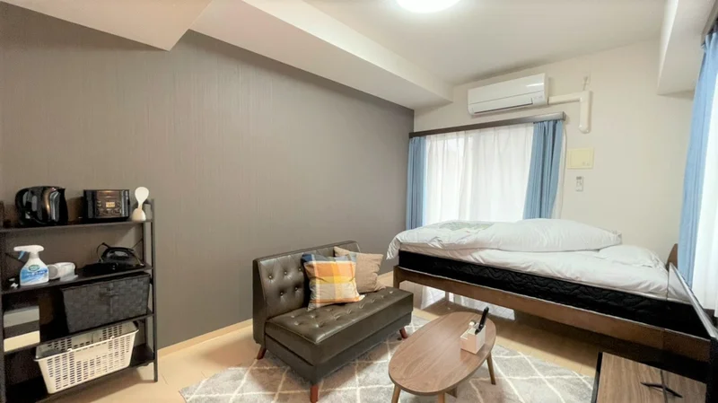 ※炊飯器・鍋フライパン・掃除機・アイロン・空気清浄機・HDD・ブルーレイレコーダーは現在設置しておりません。