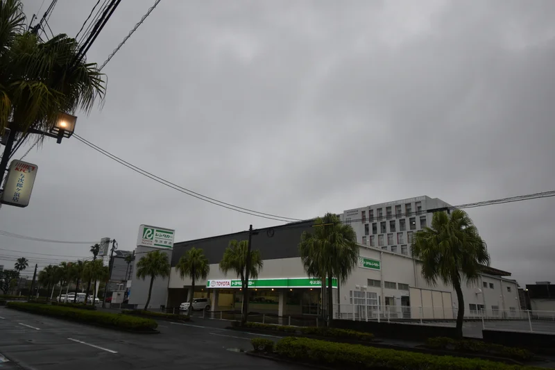 トヨタレンタカー 与次郎店まで徒歩8分、600m