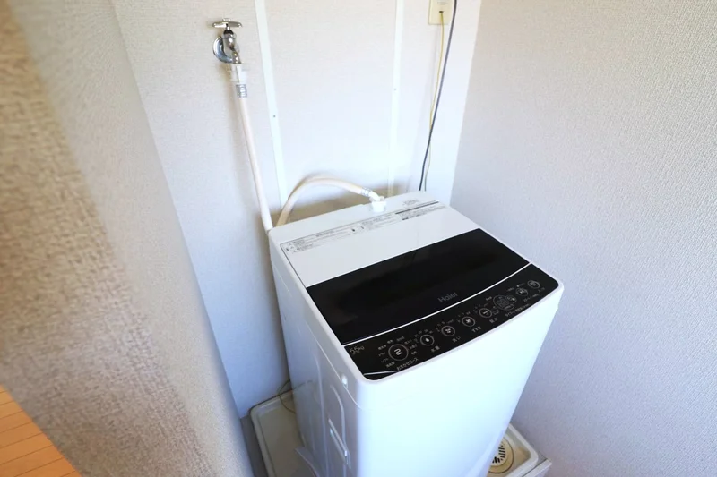 衣類やシーツなど　こまめに洗うことができるので　コインランドリー要らず！