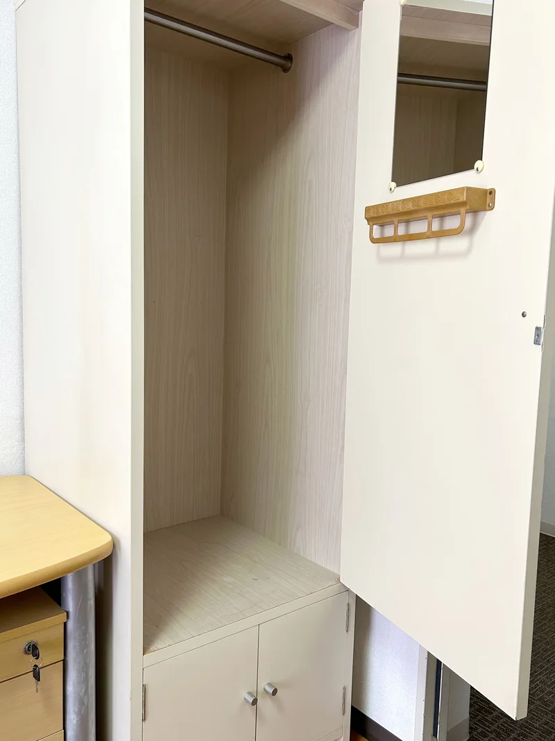 ◆収納もしっかりあるので長期滞在もオススメ！