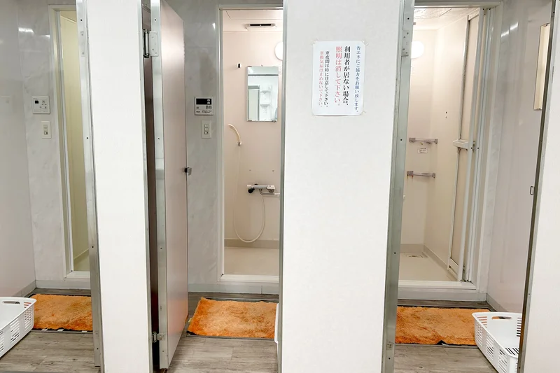 ◆プライベートシャワーブース