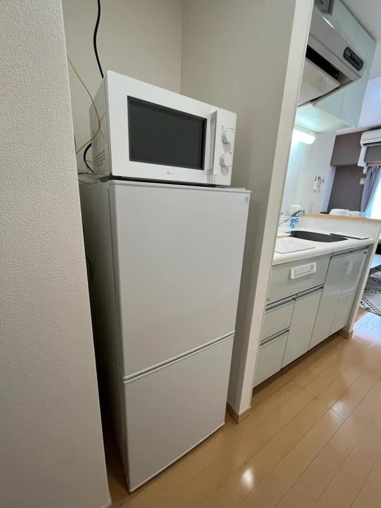 ※炊飯器・鍋フライパン・掃除機・アイロン・空気清浄機・HDD・ブルーレイレコーダーは現在設置しておりません。