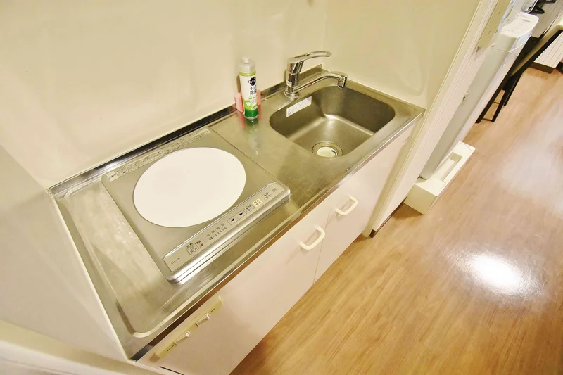 【キッチン画像】調理器具も完備♪丸亀人気ウィークリーマンション★