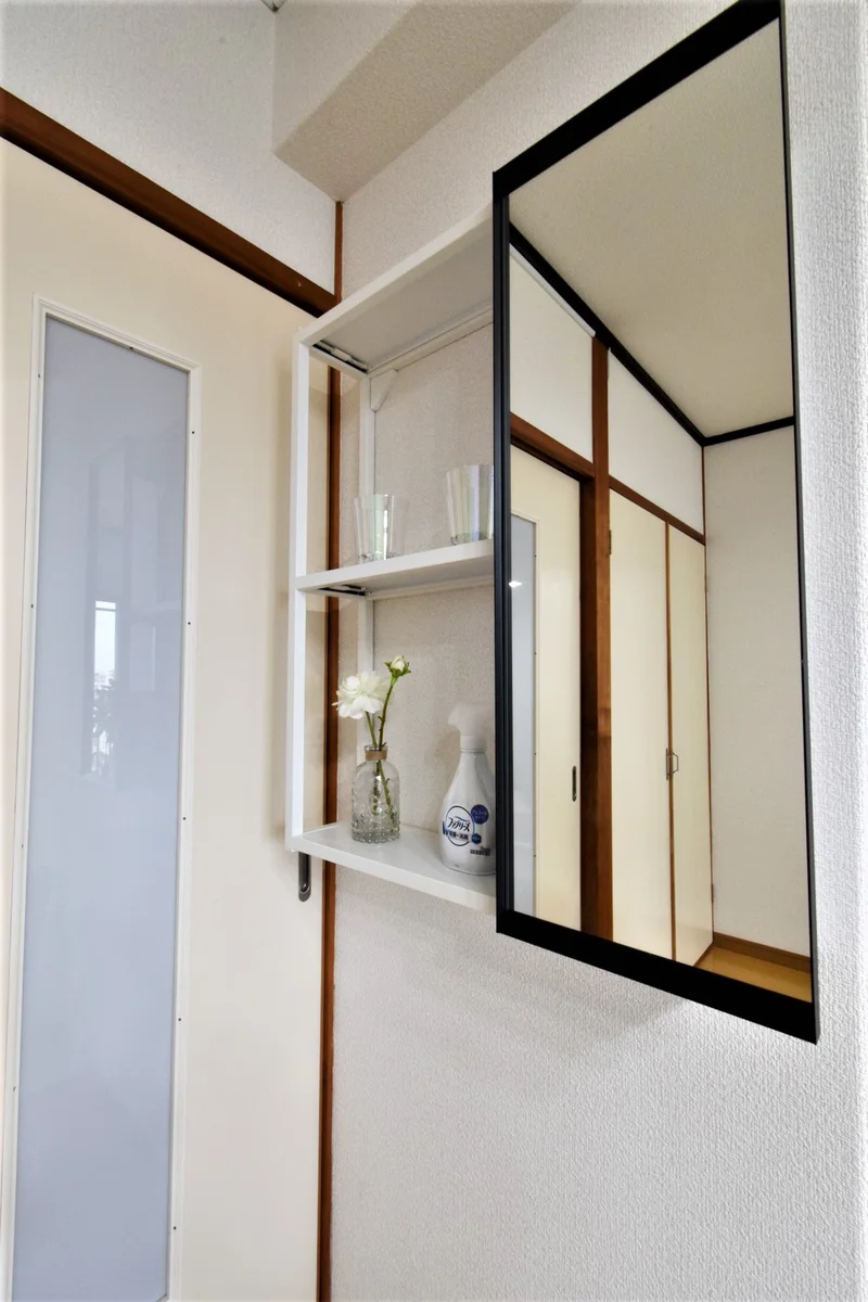 収納スペースあり！　長期の滞在で荷物など収納されたい方にも便利です！