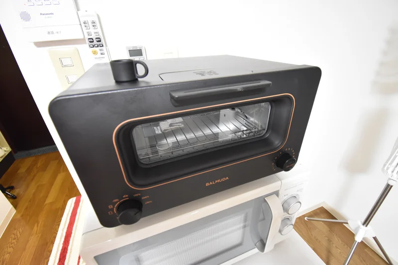 パンが驚くほどおいしく焼けるバルミューダの設置もござます★おうちにない方必見です！！是非一味違う味わいをお楽しみくださいね(^^♪