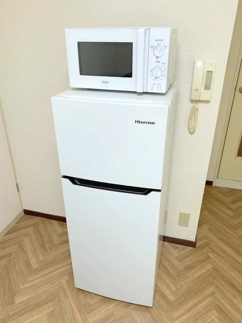 冷蔵庫も完備♪