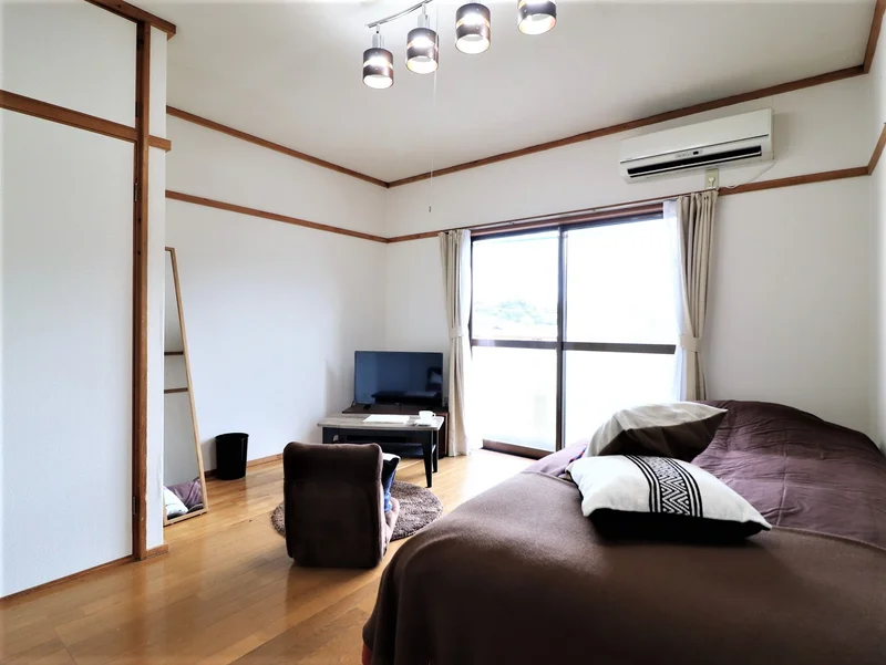 ゆったり過ごせる　格安のマンスリーマンション！　家具家電が完備されているので　身の回りの荷物だけでご入居いただけます。
