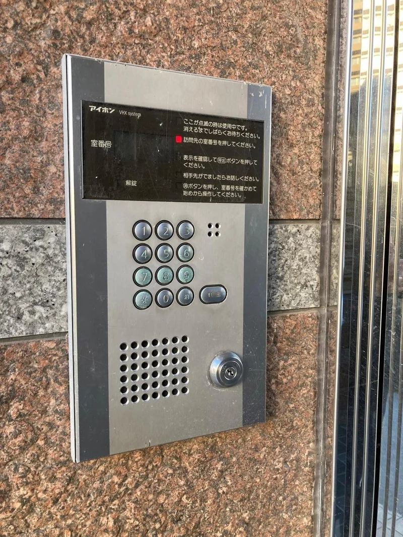 オートロック付き　セキュリティ対策あり！