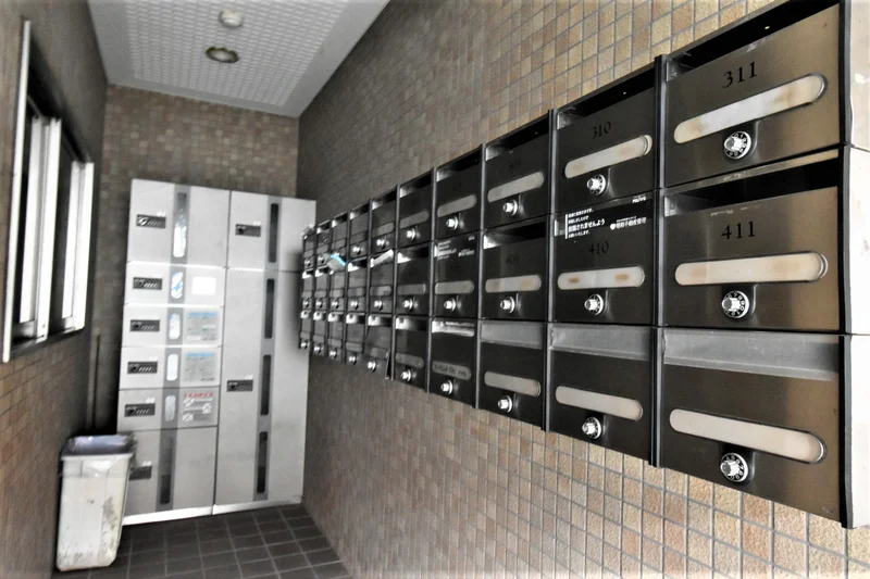 宅配ボックス付き！　郵便物受け取り可能♪