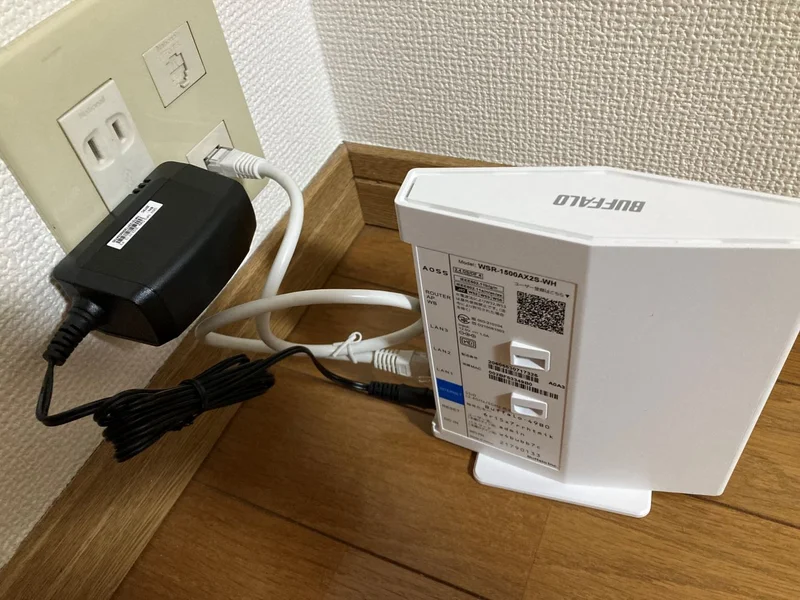 WIFI（機器・LAN・線）弊社所有物　※破損や紛失などは別途費用