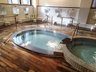 みょうばんの湯まで徒歩6分、400ｍ