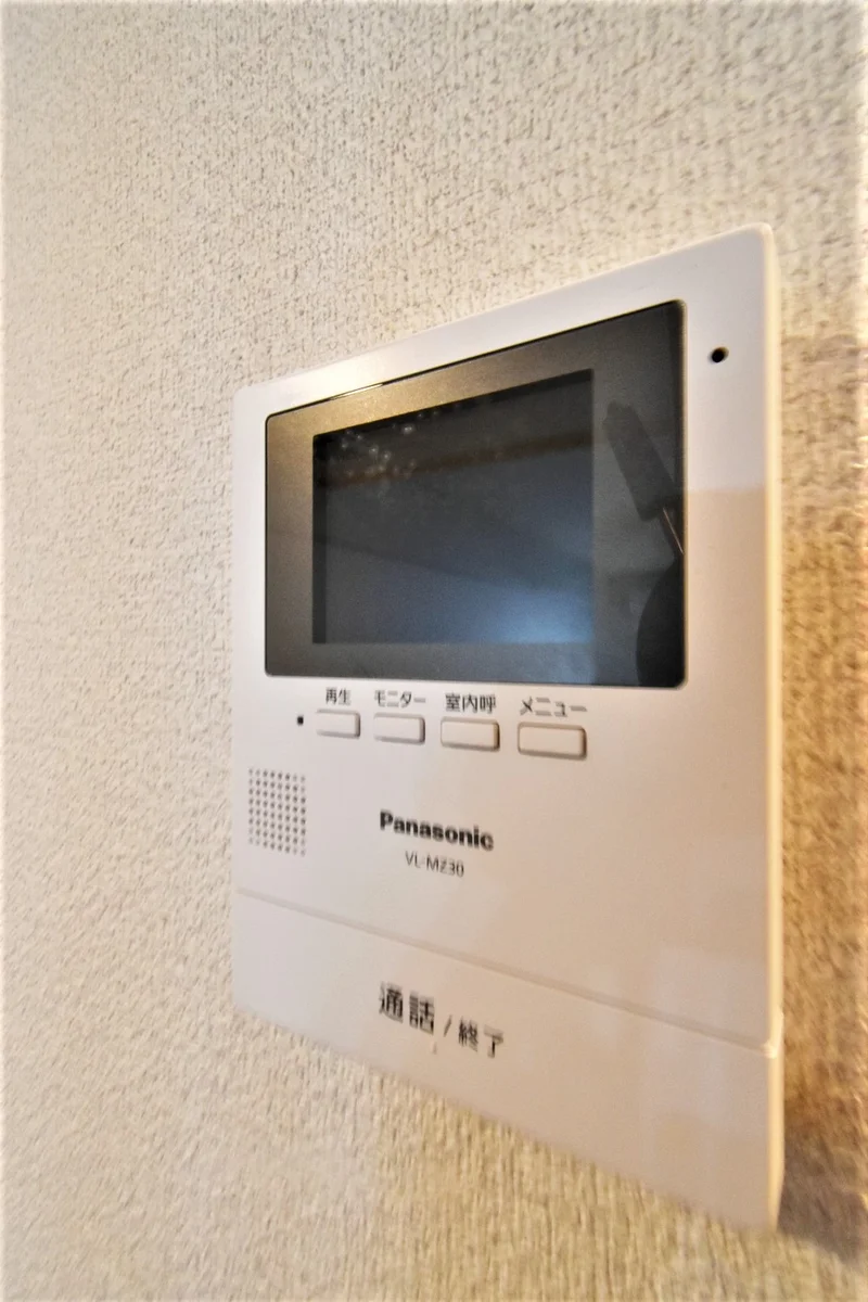 テレビモニターホン付で本人確認可能！