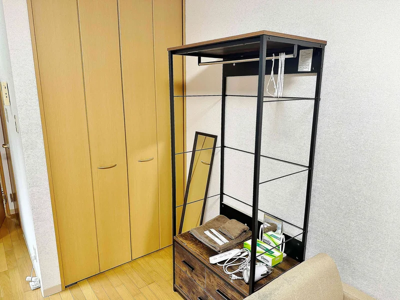 カバン1つでご利用可能で家具家電の他、豊富な備品を三重四日市駅前ウィークリーマンション・三重四日市駅前マンスリーマンションでは、ご用意させていただいております♪