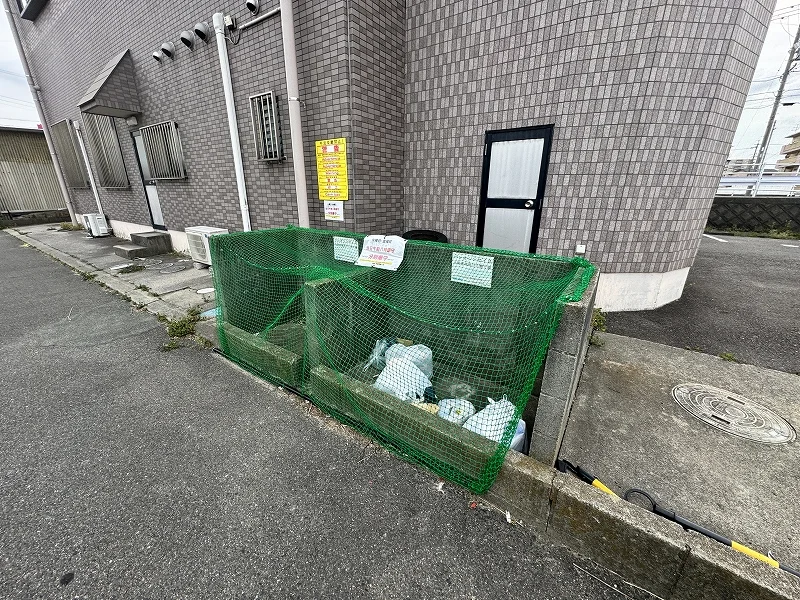 【ゴミ捨て場】敷地内に完備♪三重大学医学部附属病院南ウィークリーマンションではゴミ出しも楽々♪長期利用可能なマンスリーマンションプランもあります★