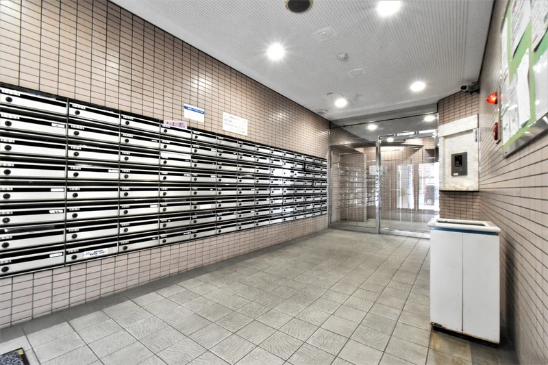 郵便ポストあり！郵便物の受け取りも可能となっております！