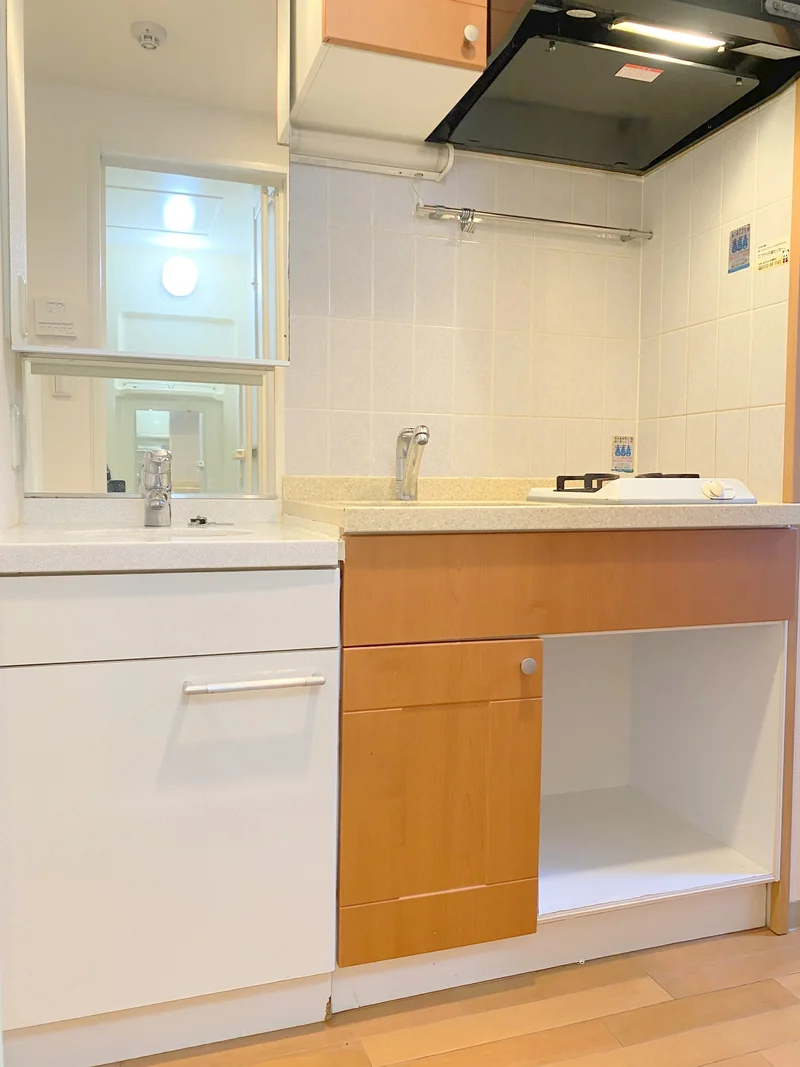 独立洗面台付き♪