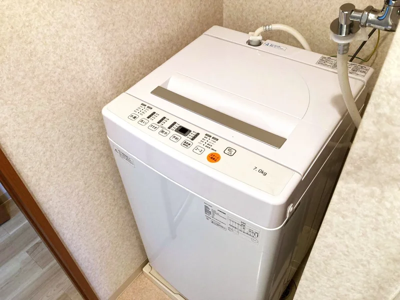 長期出張でも洗濯が簡単にできるので費用的にも最適！