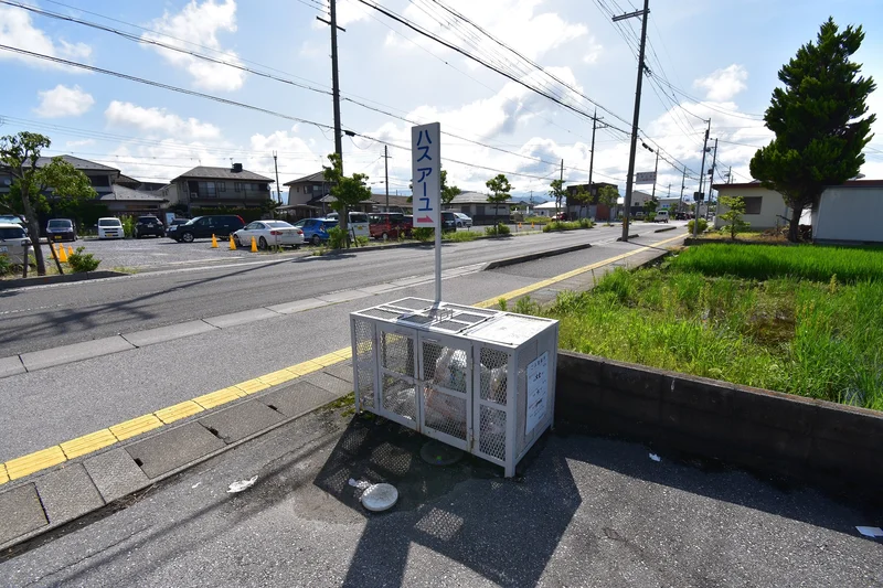 【ゴミ捨て場】敷地内に完備♪滋賀彦根市ウィークリーマンションではゴミ出しも楽々♪長期利用可能なマンスリーマンションプランもあります★