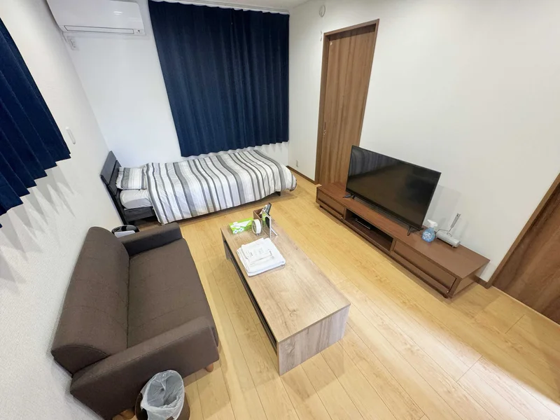 【室内画像】「鞄1つで来ても生活できる」がモットーの滋賀近江八幡駅前ウィークリーマンションです。長期割引可能な滋賀近江八幡駅前マンスリーマンションプランもあります♪