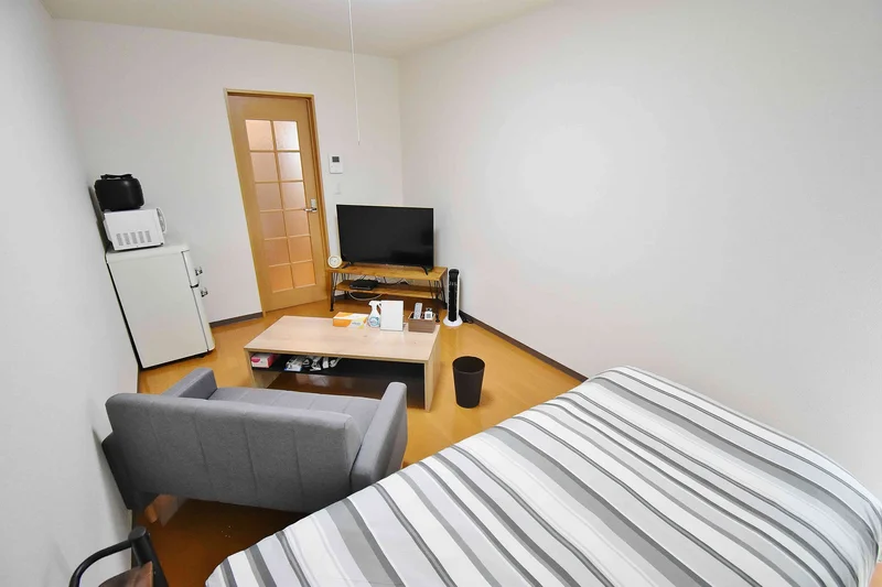 【室内画像】「鞄1つで来ても生活できる」がモットーの滋賀長浜市ウィークリーマンションです。長期割引可能な滋賀長浜市マンスリーマンションプランもあります♪