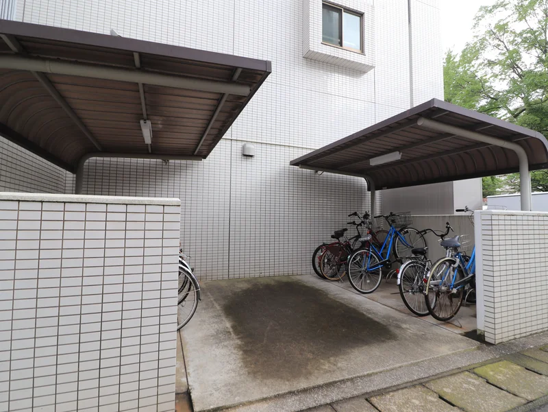駐輪場のご用意もあります