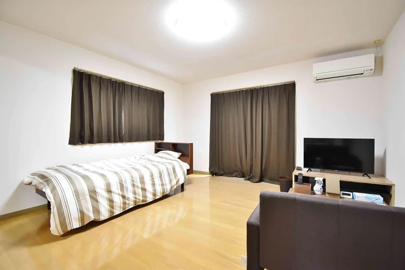 Kマンスリー鯖江市役所北♬家具家電の他、アメニティも豊富に揃えておりますでカバン1つでご利用可能です♪