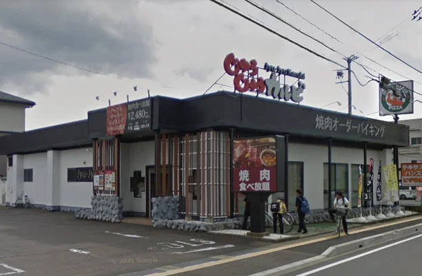 じゅうじゅうカルビ 福井南店まで車で10分、3.8kｍ。