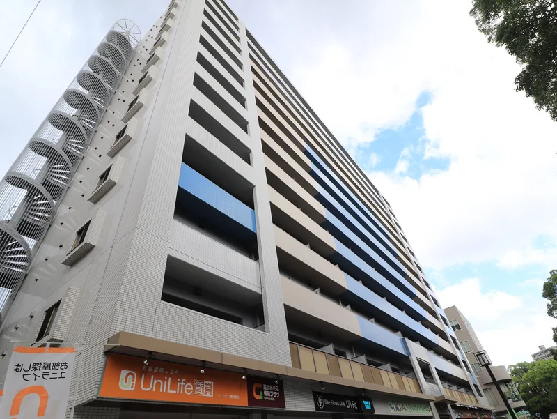 防犯カメラ付・オートロック付のセキュリティ対策あり物件！　鹿児島中央駅近くアクセスの良いお部屋！