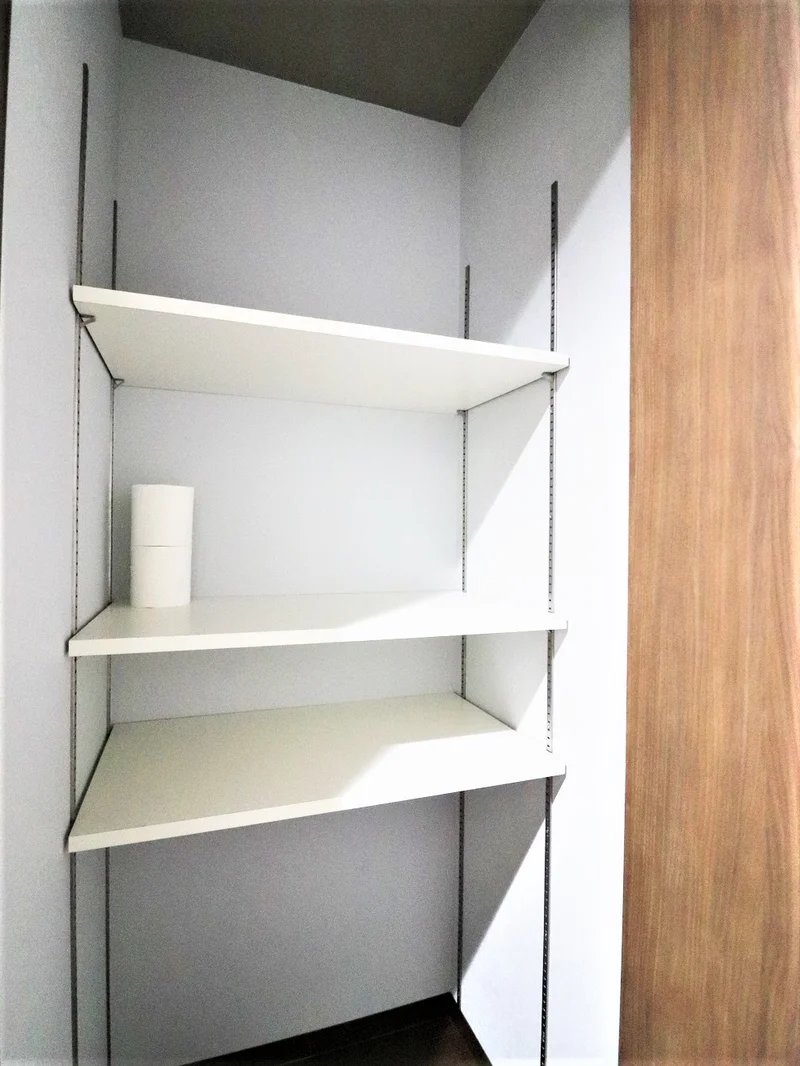 収納スペース！　広々としていて大容量なので　長期の滞在の方でも安心です！