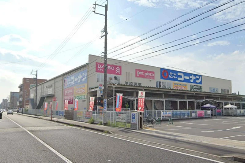 コーナン岐阜店まで車で8分、2.5ｋｍ