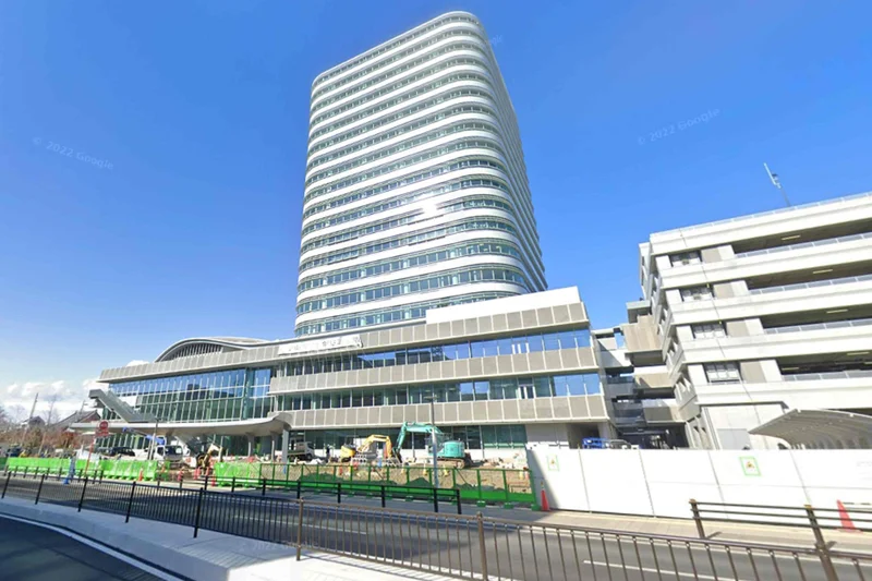 岐阜市役所まで徒歩12分、900ｍ