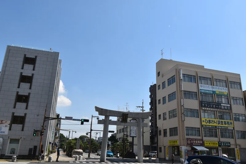 藤崎八旛宮 大鳥居