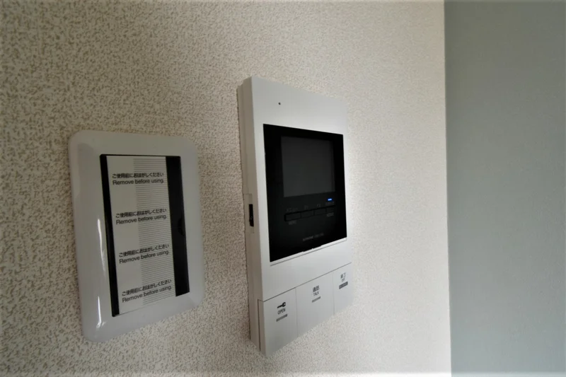 インターホン！　誰が訪ねてきたか一目瞭然でわかるので安心安全！