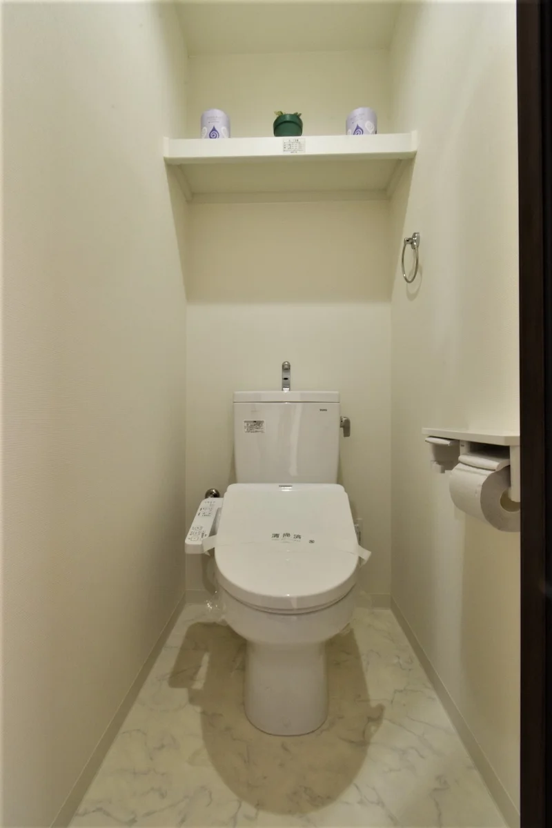 温水暖房便座付き！