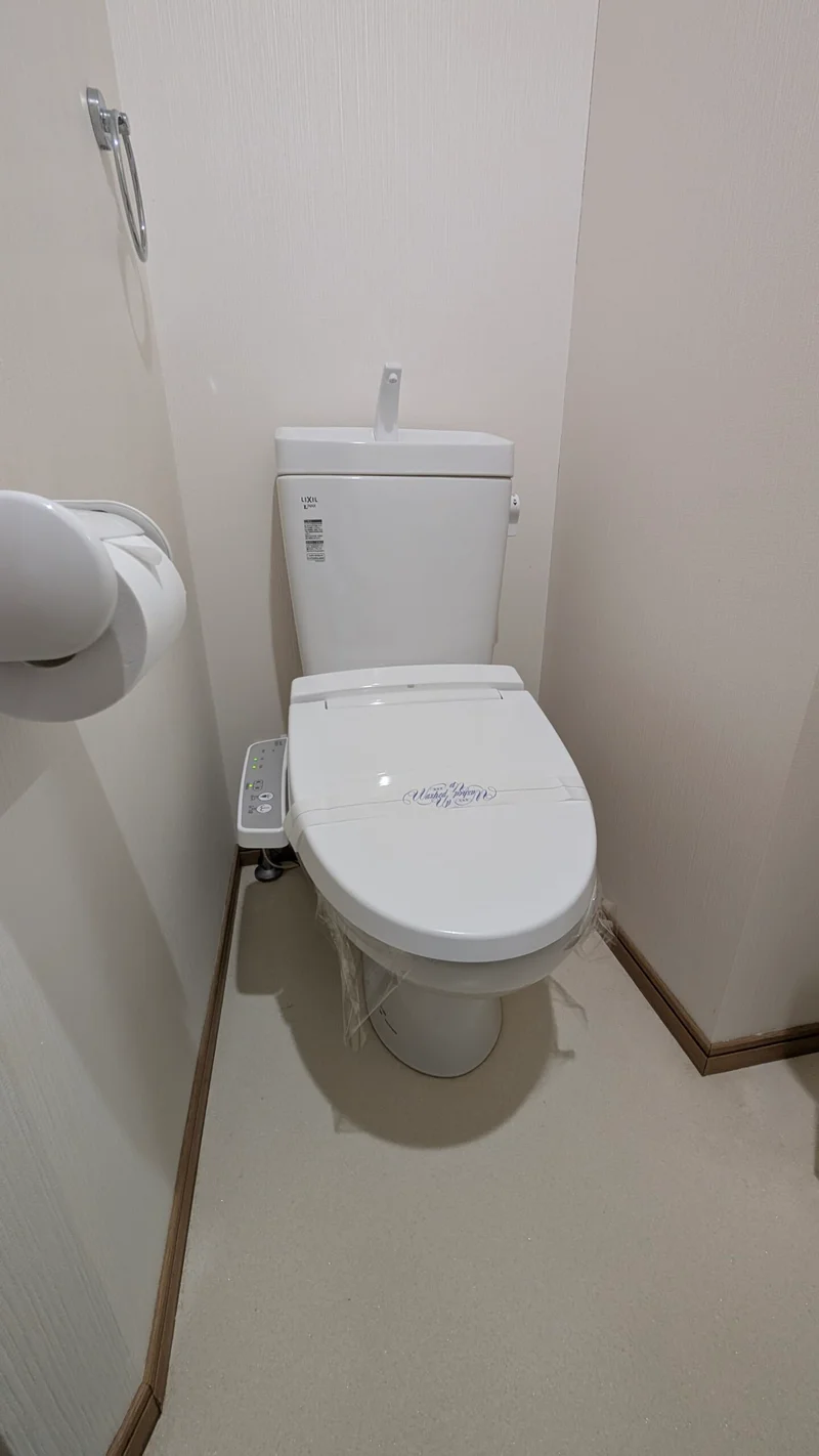 ウォシュレット付き♪