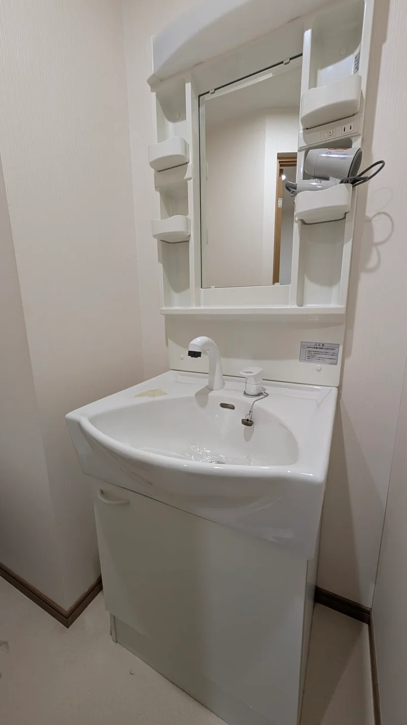 独立洗面台付き♪