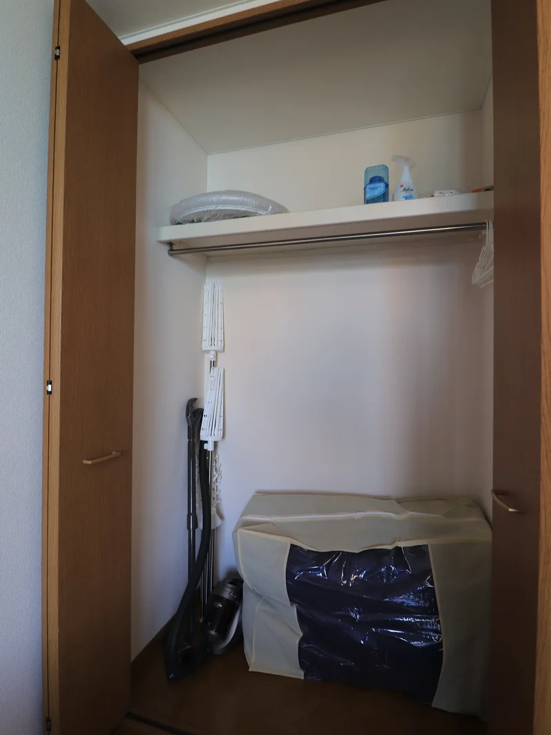 収納スペース有　備品類が収納してあります　ぜひご利用ください！