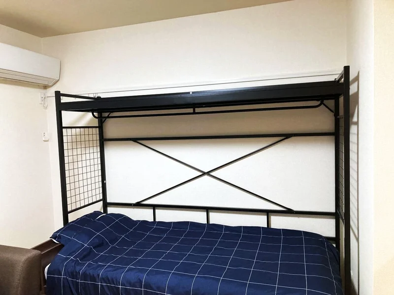 【室内画像】岐阜駅前ウィークリーマンションのお部屋です♪お部屋のクロスがとてもオシャレです(^^♪研修などのご利用にも最適です★